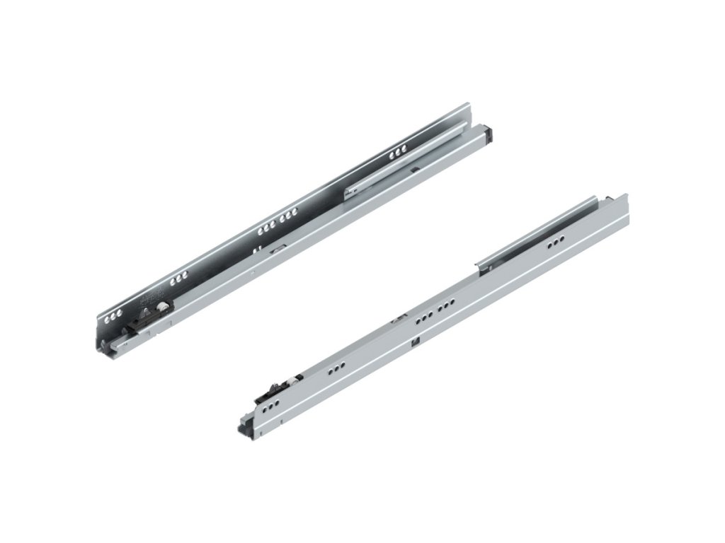 BLUM 578.6001M, KORPUSOVÉ LIŠTY 600 MM, TIPON-BLUMOTION VERZIA, NOSNOSŤ 30KG