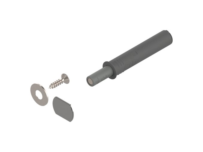 BL-TIP-ON, 956.1004, DVEROVÝ, KRÁTKY, ŠEDÝ