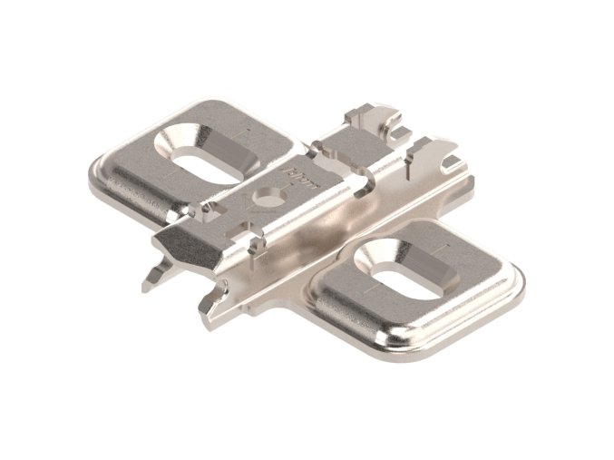 BLUM 173L6100 KRÍŽOVÁ MONTÁŽNA PODLOŽKA CLIP POZDĹŽNY OTVOR 0MM