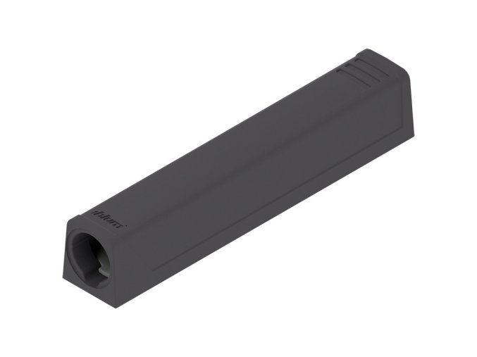 BLUM 956A1201 ADAPTÉR NA TIP-ON PRIAMY, DLHÝ, KARBÓN ČIERNY