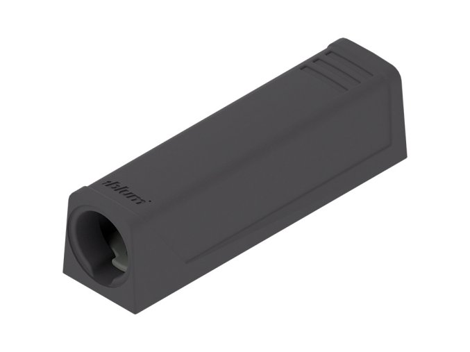 BLUM 956.1201,ADAPTÉR NA TIP-ON PRIAMY, KRÁTKY, KARBÓN ČIERNY