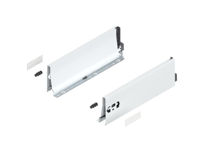 BLUM 378K3502SA, ANTARO BOČNICA BIELA, 350MM