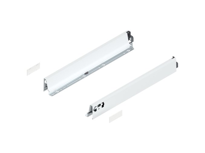 BLUM 378N5002SA, ANTARO BOČNICA BIELA, 500MM