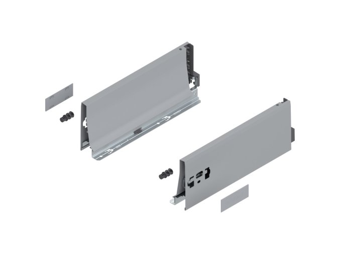 BLUM 378K3002SA, ANTARO BOČNICA ŠEDÁ, 300MM