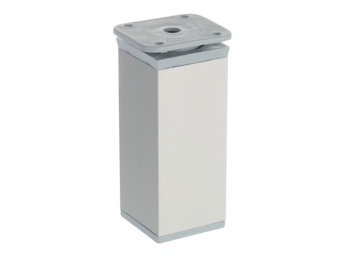 NN031 nabytkova noha 40x40 mm H100 eloxovany hlinik