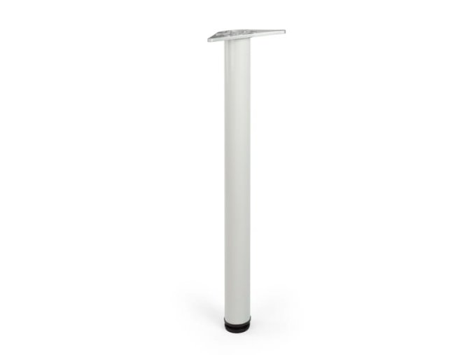 STOLOVÁ NOHA, 710/60, BIELA