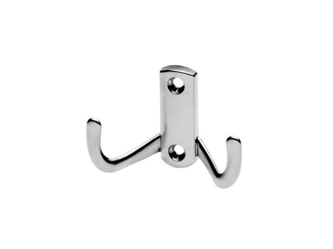 VEŠIAK E1 MATNÝ CHRÓM