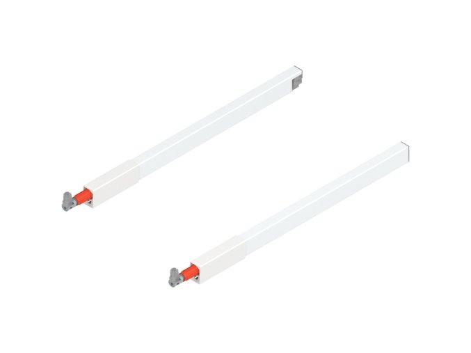 BLUM ZRG.337S ANTARO RELING, BIELY, 400MM,Ľ+P