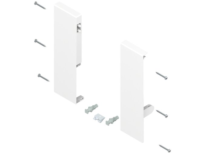 BLUM ZIF.74D0, ANTARO DRŽIAK VNÚTORNEJ ZÁSUVKY, VÝŠKA D, BIELY