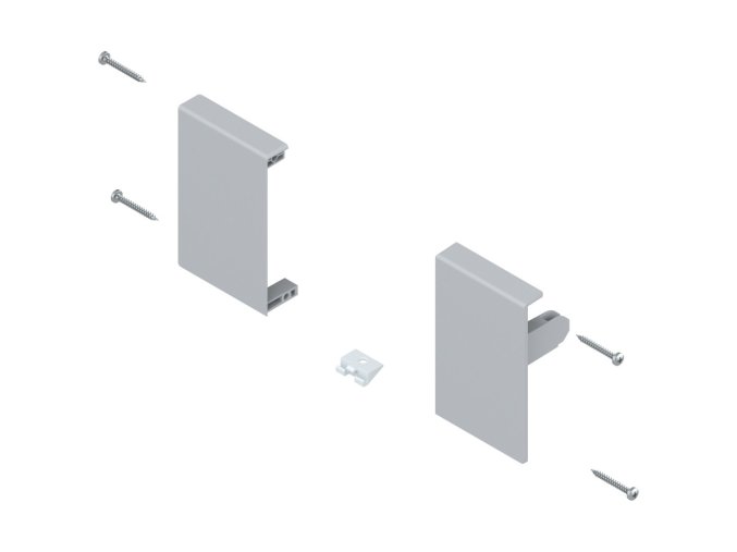 BLUM ZIF.71M0, ANTARO DRŽIAK VNÚTORNEJ ZÁSUVKY, VÝŠKA M, ŠEDÝ