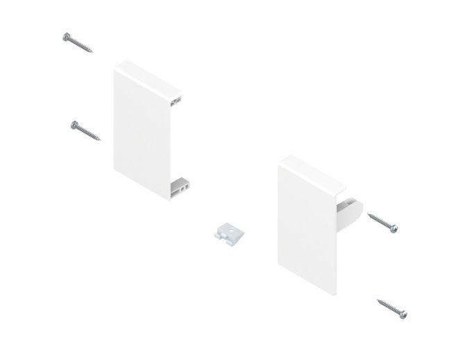 BLUM ZIF.71M0, ANTARO DRŽIAK VNÚTORNEJ ZÁSUVKY, VÝŠKA M, BIELY