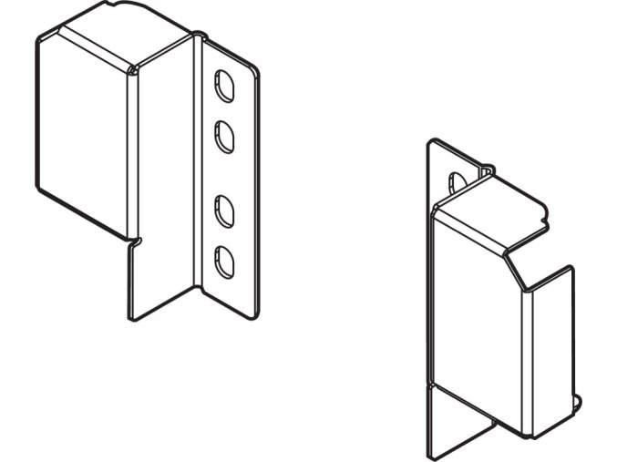 BLUM ZRR.5200, ANTARO PRÍDAVNÝ DRŽIAK CHRBTA, BIELY