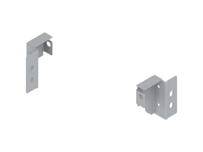 BLUM Z30N000S, DRŽIAK CHRBTA NA TANDEMBOX, VÝŠKA N, ŠEDÝ R9006