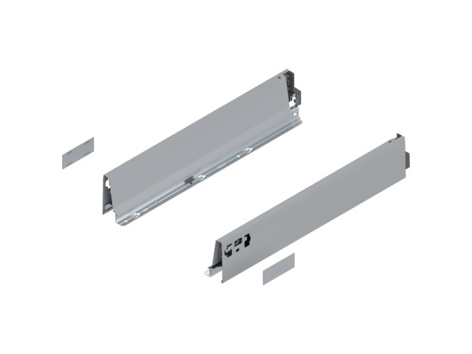 BLUM 378M4502SA, ANTARO BOČNICA ŠEDÁ, 450MM