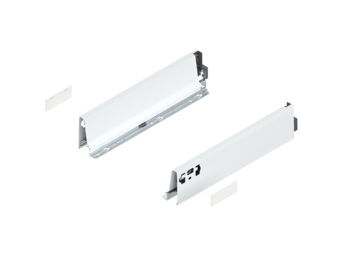 BLUM 378M3502SA, ANTARO BOČNICA BIELA, 350MM