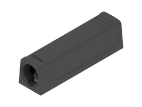 BLUM 956.1201,ADAPTÉR NA TIP-ON PRIAMY, KRÁTKY, KARBÓN ČIERNY