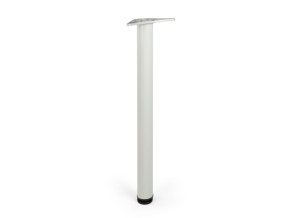 STOLOVÁ NOHA, 710/60, BIELA