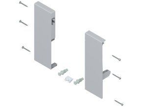 BLUM ZIF.74C0, ANTARO DRŽIAK VNÚTORNEJ ZÁSUVKY, VÝŠKA C, ŠEDÝ