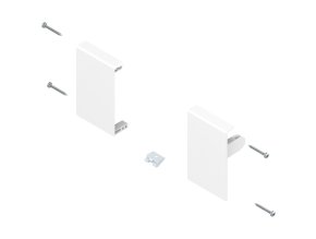 BLUM ZIF.71M0, ANTARO DRŽIAK VNÚTORNEJ ZÁSUVKY, VÝŠKA M, BIELY