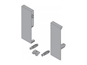 BLUM ZIF.74C0, ANTARO DRŽIAK VNÚTORNEJ ZÁSUVKY, VÝŠKA C, BIELY