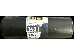 UB-Vrece 90x110 - 140l , 25ks čierne