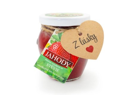 197 jahodovy dzem z lasky slazeny stevii