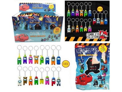 Among Us Keychain Figural assorted in blind bag
