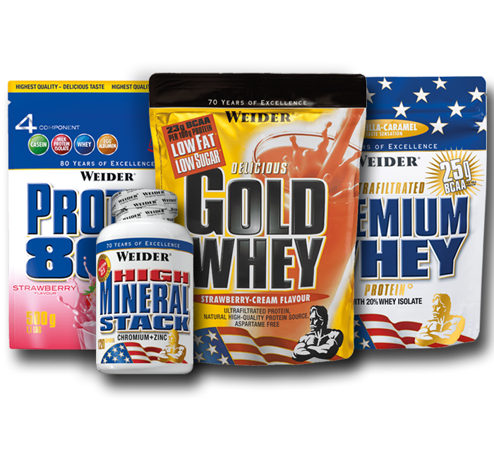 WEIDER PROTEINY