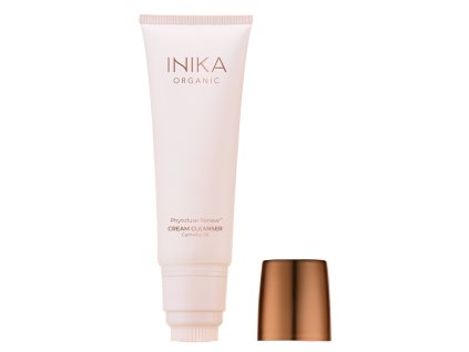 Phytofuse Renew TM Cream Cleanser front lid off by Inika