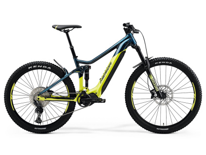 Merida eONE-SIXTY 575 teal modrý/limetkový 2023 (Veľkosť L na výšku postavy 179-189 cm MERIDA)