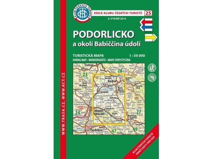 KČT 25 Podorlicko a okolí Babiččina údolí