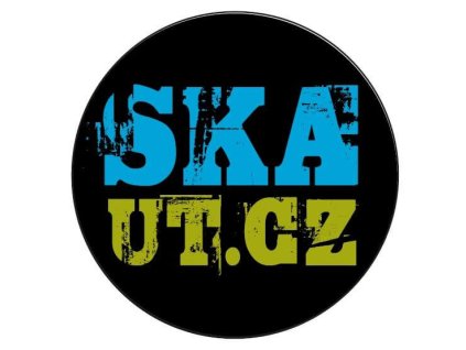 Placka 25 Skaut.cz černá