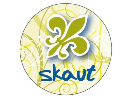 Placka 25 Skaut zelená