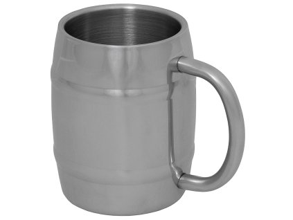 Mug Barrel Stainless Steel 400 ml double walled