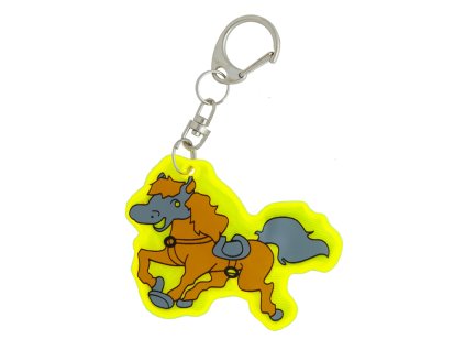 Reflexní přívěsek koník