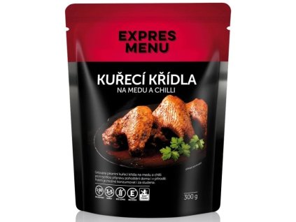 křídla na medu a chilli