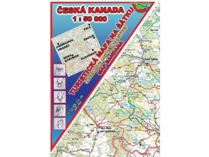 Česká Kanada 1 50 000 – mapa na šátku