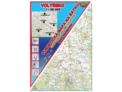 mapa na satku volynsko