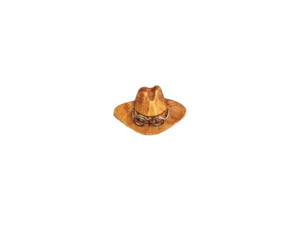 dreveny privesek michaluv klobouk