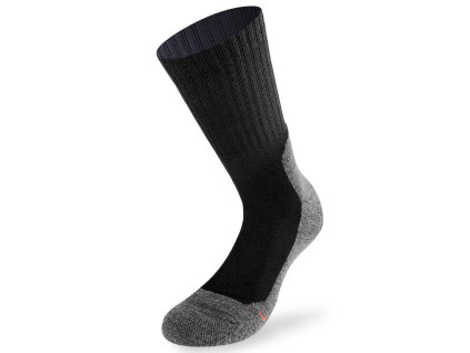 Ponožky Lenz Treking 5.0 2-pack čerrné