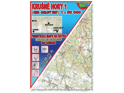 mapa na satku Krusne hory