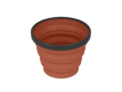 Collapsible X Mug Sea to Summit rust