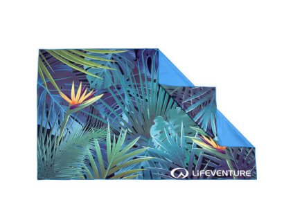 Lifeventure Printed SoftFibre Trek Towel – Tropical