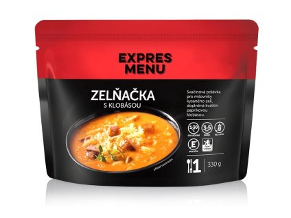 Zelňačka s klobásou