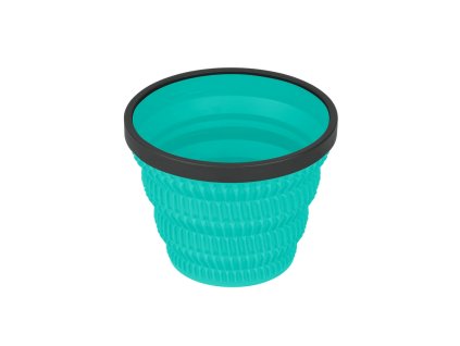 Collapsible X Mug 16oz with Cool Grip for Hot Liquids Sea to Summit seafoam (1)