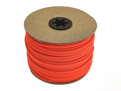 paracord neon oranzova