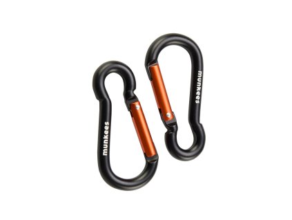 munkees karabiny pear 60 mm black