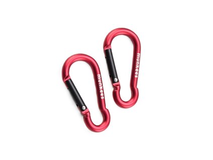 munkees karabiny pear 50 mm red