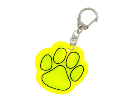 Reflexní přívěšek tlapka