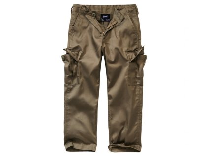 brandit detske kalhoty us ranger trouser olivove